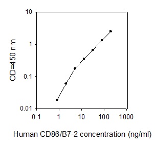 Human CD86/B7-2 ELISA(图1)